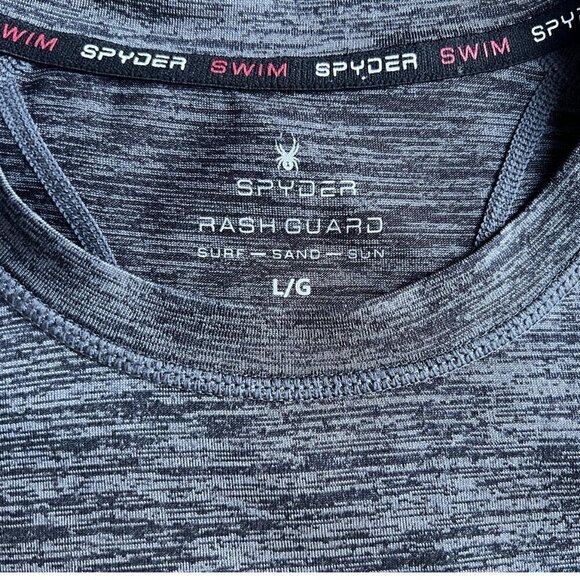 Spyder Men's Rash Guard for Surf, Sand and Sun - Large - Picture 3 of 8